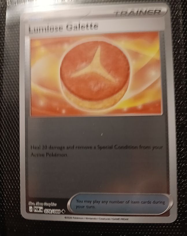 2026 Pokémon Perfect Order #078 Lumiose Galette — front
