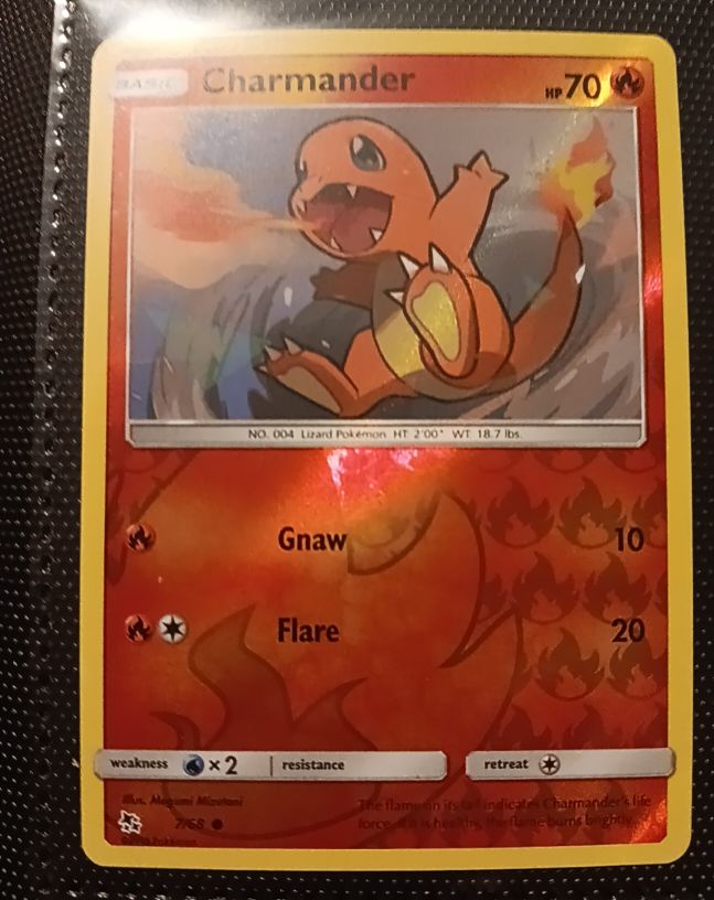 2019 Pokémon Hidden Fates #7 Charmander — front