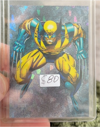 1992 Comic Images Wolverine From Then 'Til Now II Prism Archetypal #P1 — front