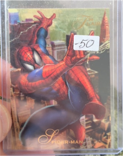 1994 Fleer Flair Marvel Annual #5 Spider-Man — front