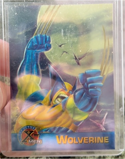 1995 Fleer Ultra X-Men Chromium #13 Wolverine — front