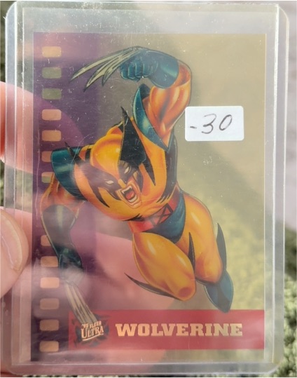1995 Fleer Ultra X-Men Suspended Animation #10 Wolverine — front