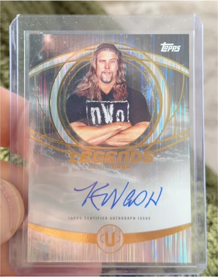 2025 Topps Universe WWE #LGA-KNA Kevin Nash Legends Autograph — front