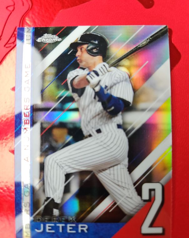 2020 Topps Chrome Update Series #NGC-22 Derek Jeter — front