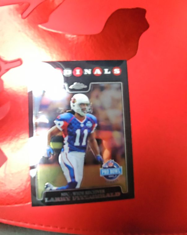 2008 Topps Chrome #TC136 Larry Fitzgerald — front