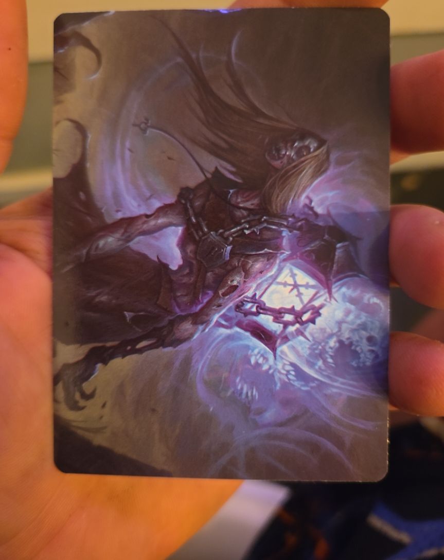 2024 Magic: The Gathering Soul-Shackled Zombie Art Series — front