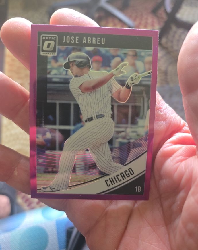 2018 Donruss Optic #80 Jose Abreu — front