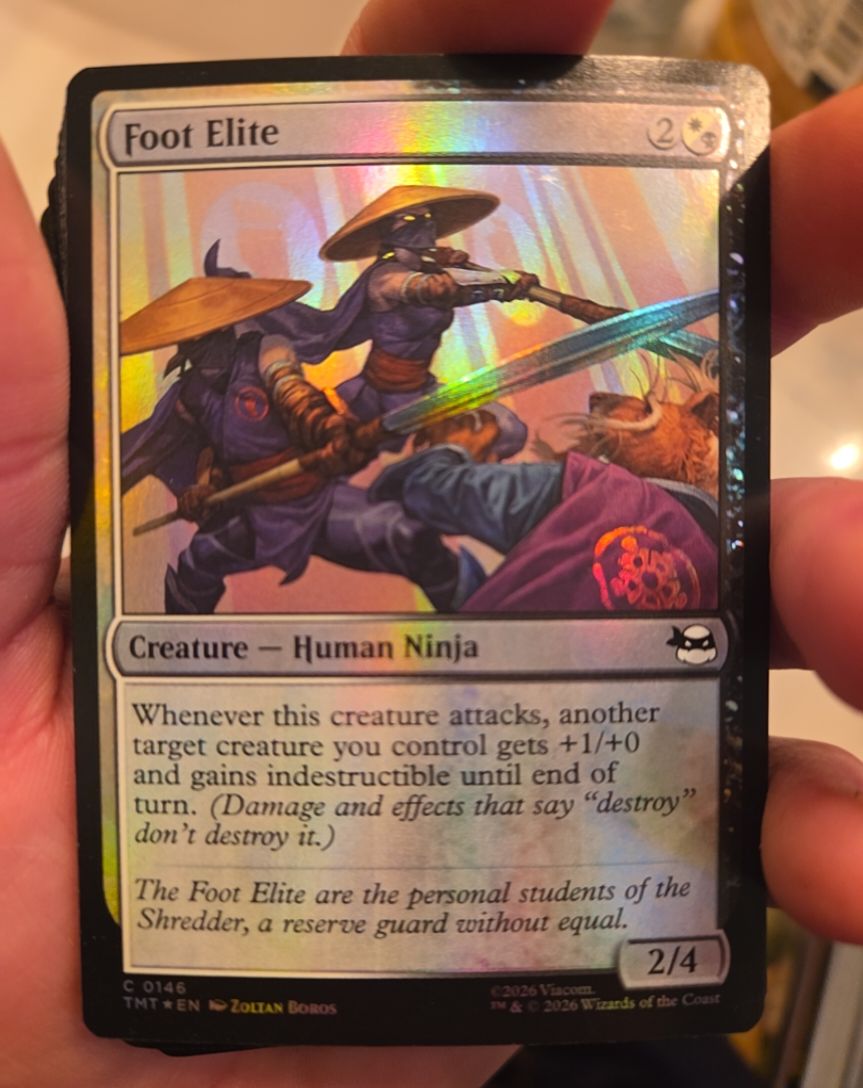 2026 Wizards of the Coast MTG #146 Foot Elite — front