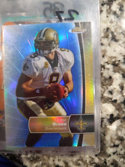 2012 Topps Finest #30 Drew Brees — front