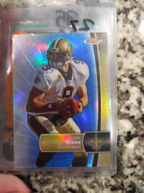 2012 Topps Finest #30 Drew Brees — front