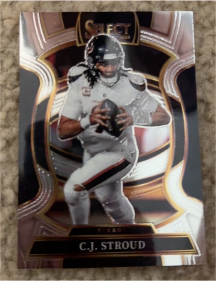 2025 Panini Select Concourse #34 C.J. Stroud — front