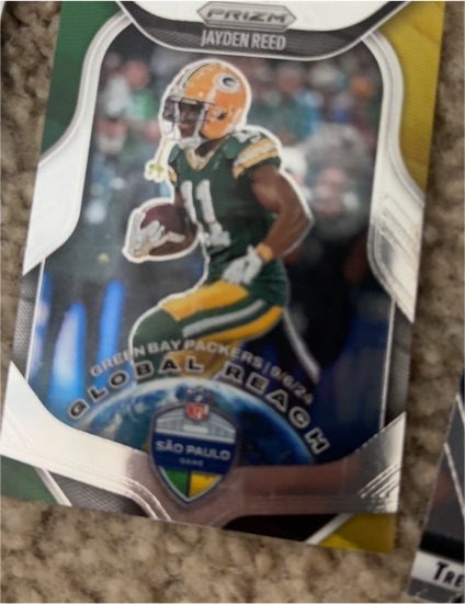 2025 Panini Prizm #2 Jayden Reed Global Reach — front