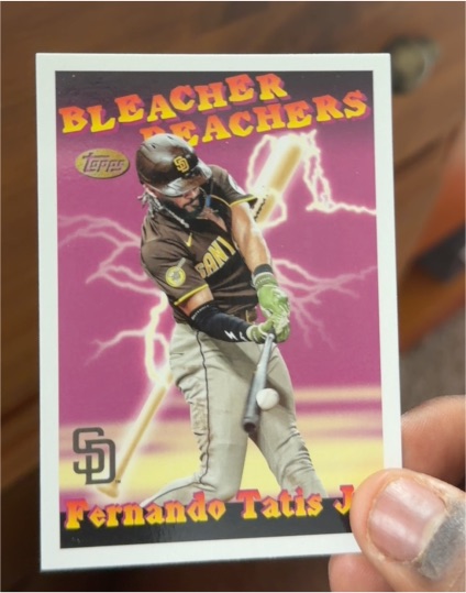 2025 Topps Update Series #BR-5 Fernando Tatís Jr. Bleacher Reachers — front