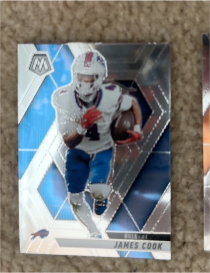 2022 Panini Mosaic #309 James Cook — front