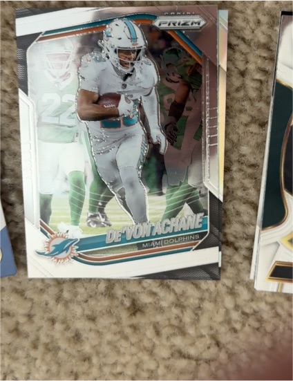 2024 Panini Prizm # De'Von Achane — front