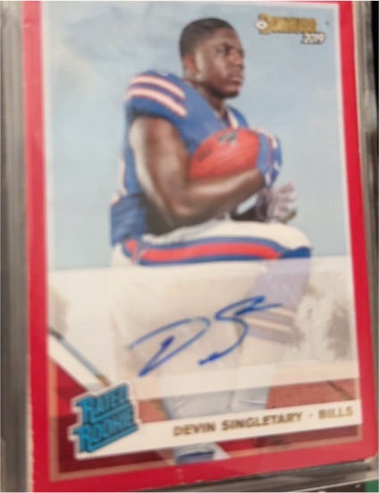 2019 Panini Donruss #328 Devin Singletary — front