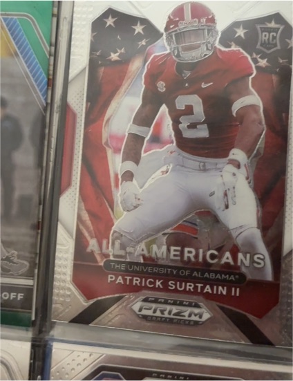 2021 Panini Prizm Draft Picks - All-American #199 Patrick Surtain II — front