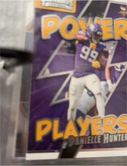 2022 Panini Contenders #PWR-DHU Danielle Hunter Power Players — front