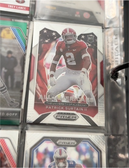 2021 Panini Prizm Draft Picks All-American #199 Patrick Surtain II — front