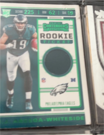 2019 Panini Contenders Rookie Ticket #RTS-18 J.J. Arcega-Whiteside — front