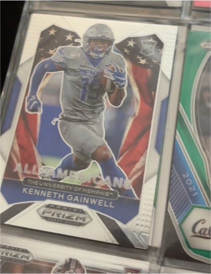 2021 Panini Prizm Draft Picks #194 Kenneth Gainwell All-Americans — front