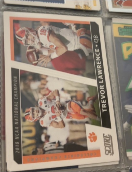 2021 Panini Score #CC10 Trevor Lawrence — front