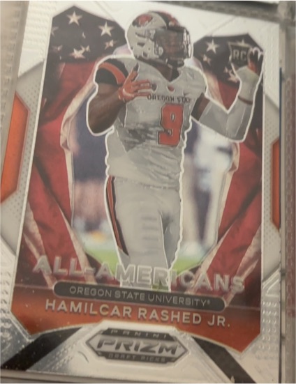 2021 Panini Prizm Draft Picks All-Americans #189 Hamilcar Rashed Jr. — front
