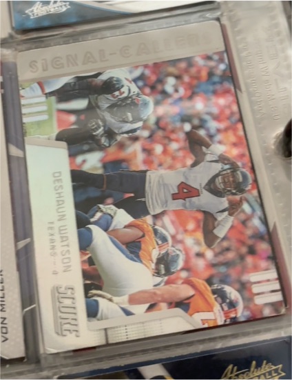 2019 Panini Score #SC-16 Deshaun Watson Signal Callers — front