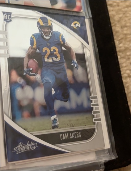 2020 Panini Absolute Football #114 Cam Akers — front