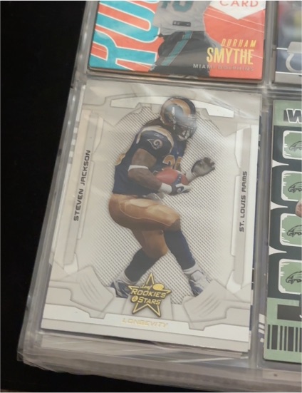 2009 Rookies & Stars Longevity #Longevity Steven Jackson — front