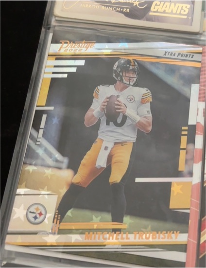 2022 Panini Prestige #244 Mitchell Trubisky Xtra Points — front