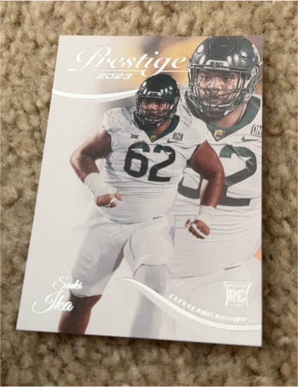 2023 Panini Prestige #376 Siaki Ika — front