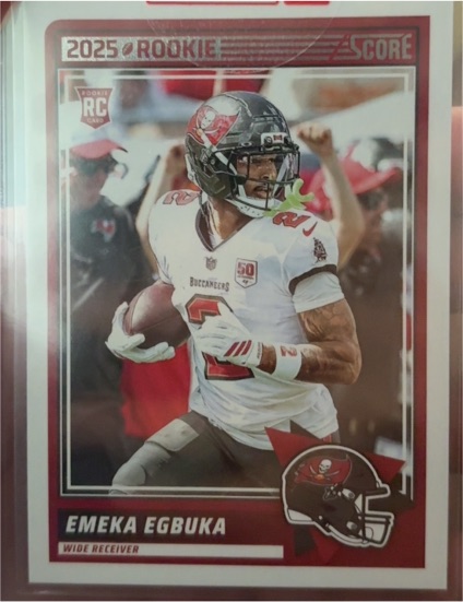 2025 Panini Score #105 Emeka Egbuka — front