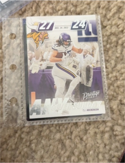 2023 Panini Prestige Any Given Sunday #AGS-16 T.J. Hockenson — front