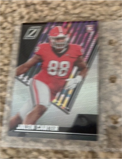 2023 Panini Chronicles Draft Picks Zenith #11 Jalen Carter — front