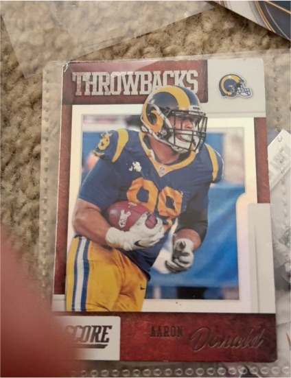 2019 Score #T-10 Aaron Donald — front