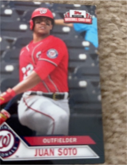 2021 Topps National Baseball Card Day #30 Juan Soto — front