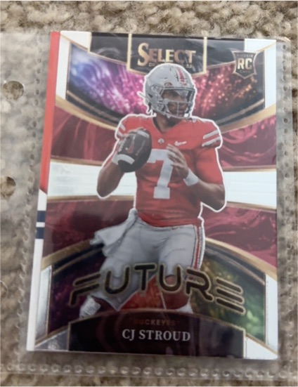 2023 Panini Select Draft Picks #FUT-3 CJ Stroud Future Rookie — front
