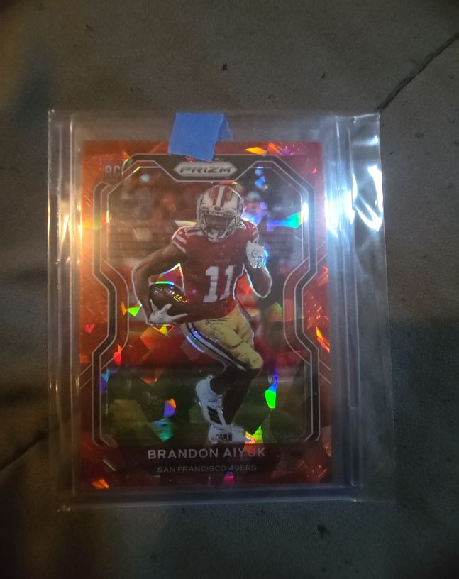 2021 Panini Prizm #52 Brandon Aiyuk — front