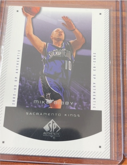 2002-03 Upper Deck SP Authentic #78 Mike Bibby — front