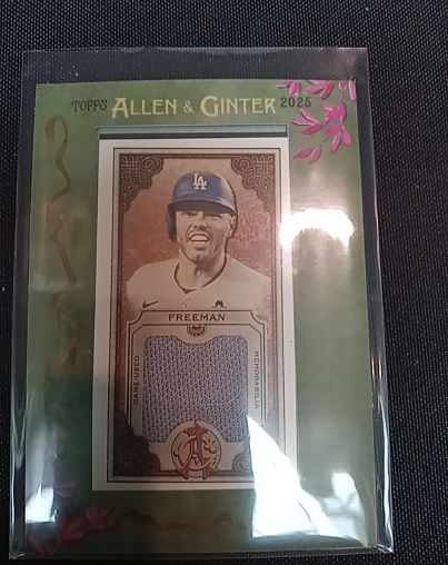 2025 Topps Allen & Ginter #MFR-FF Freddie Freeman — front