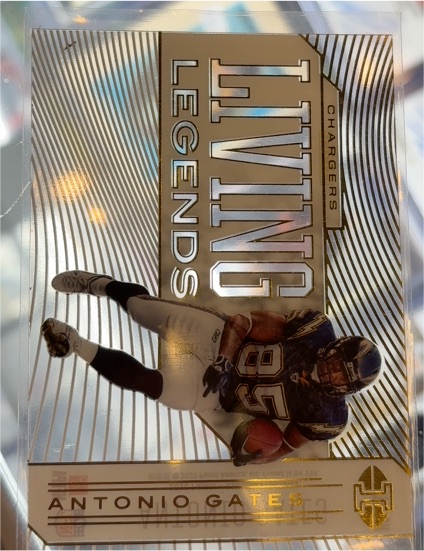 2020 Panini Illusions #LL15 Antonio Gates Living Legends — front