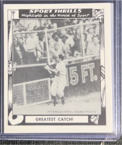 1948 Swell Sport Thrills #4 Walter Johnson Washington Senators — front