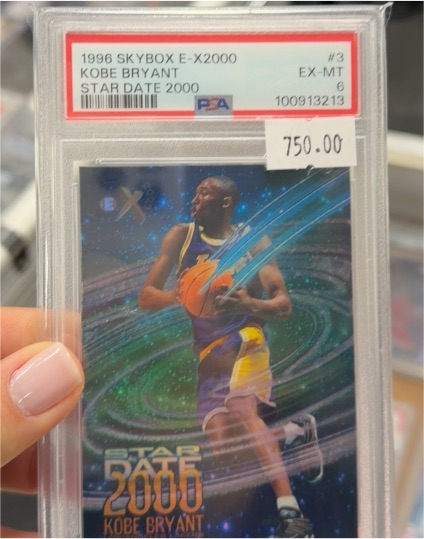 1996 Skybox E-X2000 #3 Kobe Bryant Star Date 2000 — front