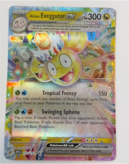 2024 Pokémon TCG #133 Alolan Exeggutor ex — front