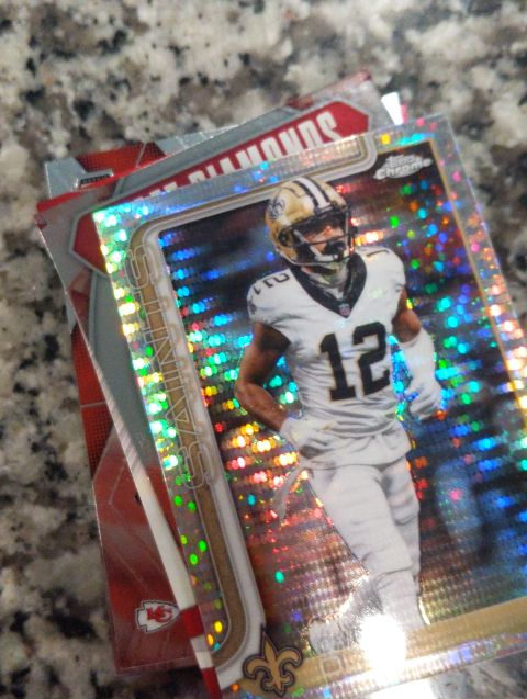 2025 Topps Chrome #216 Chris Olave — front