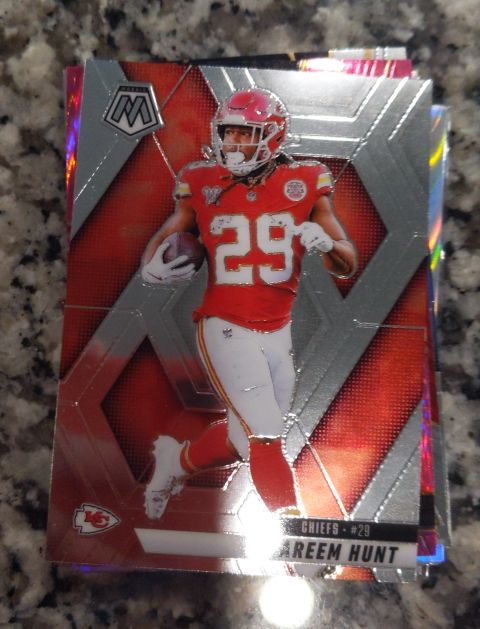 2025 Panini Mosaic #35 Kareem Hunt — front