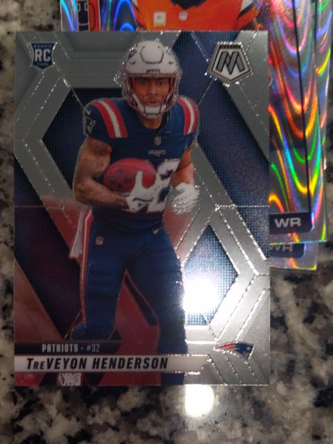 2025 Panini Mosaic #325 TreVeyon Henderson — front