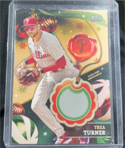 2024 Topps Holiday #RC-TT Trea Turner — front