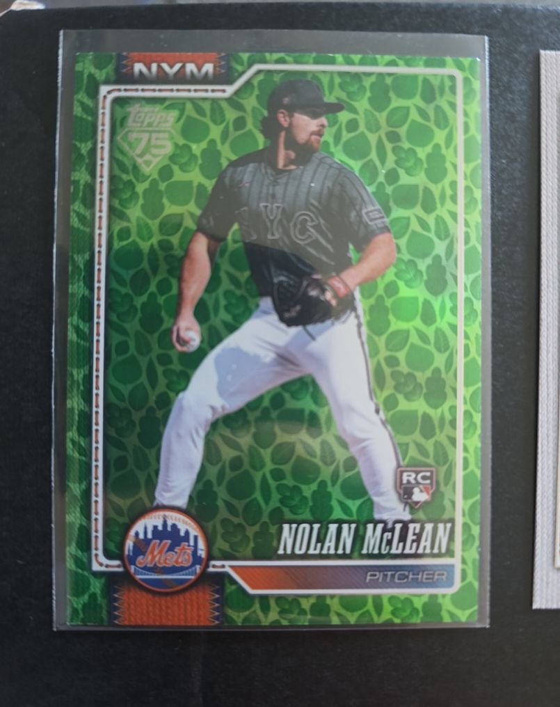2026 Topps Series 1 #214 Nolan McLean — front